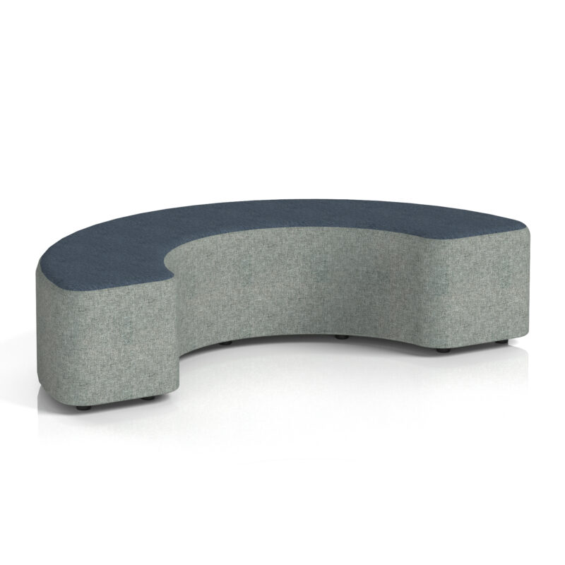 Harlestone Curved Stool in Two Tone - Image 42