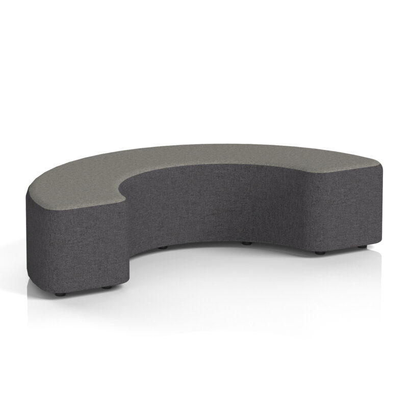 Harlestone Curved Stool in Two Tone - Image 43