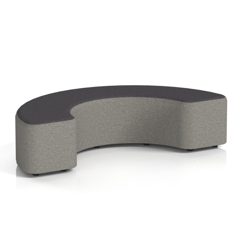 Harlestone Curved Stool in Two Tone - Image 46