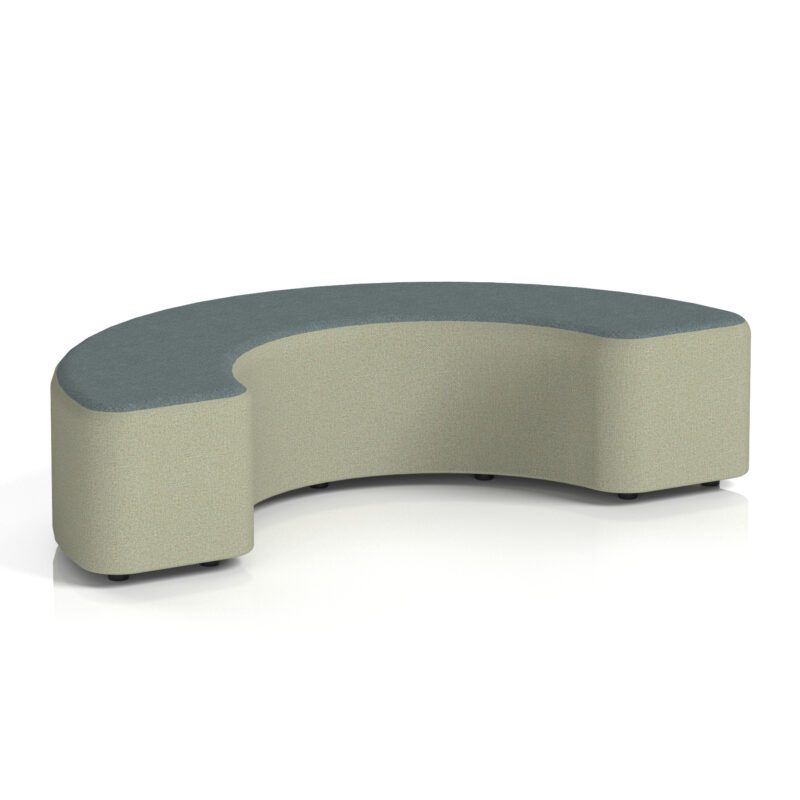 Harlestone Curved Stool in Two Tone - Image 51