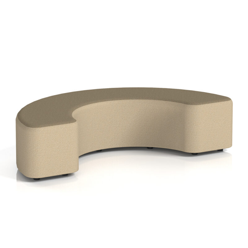 Harlestone Curved Stool in Two Tone - Image 53