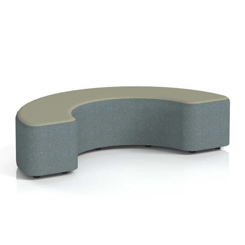 Harlestone Curved Stool in Two Tone - Image 54