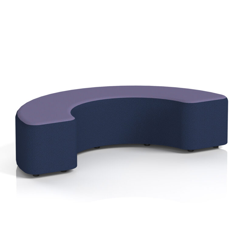 Harlestone Curved Stool in Two Tone - Image 56