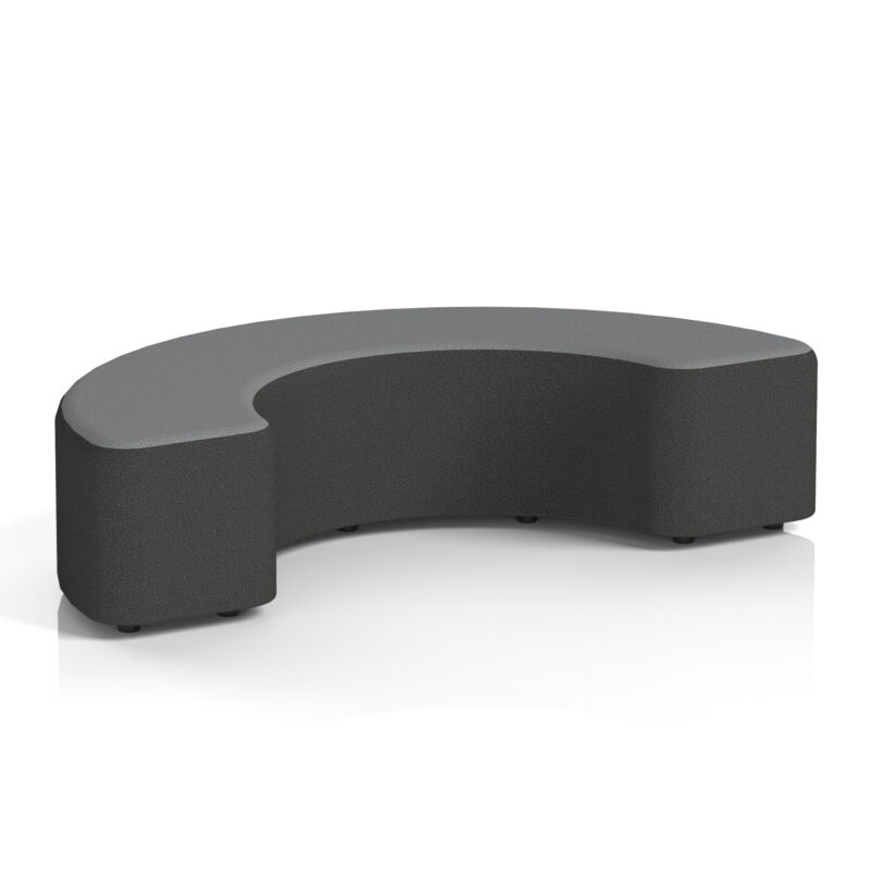 Harlestone Curved Stool in Two Tone - Image 57