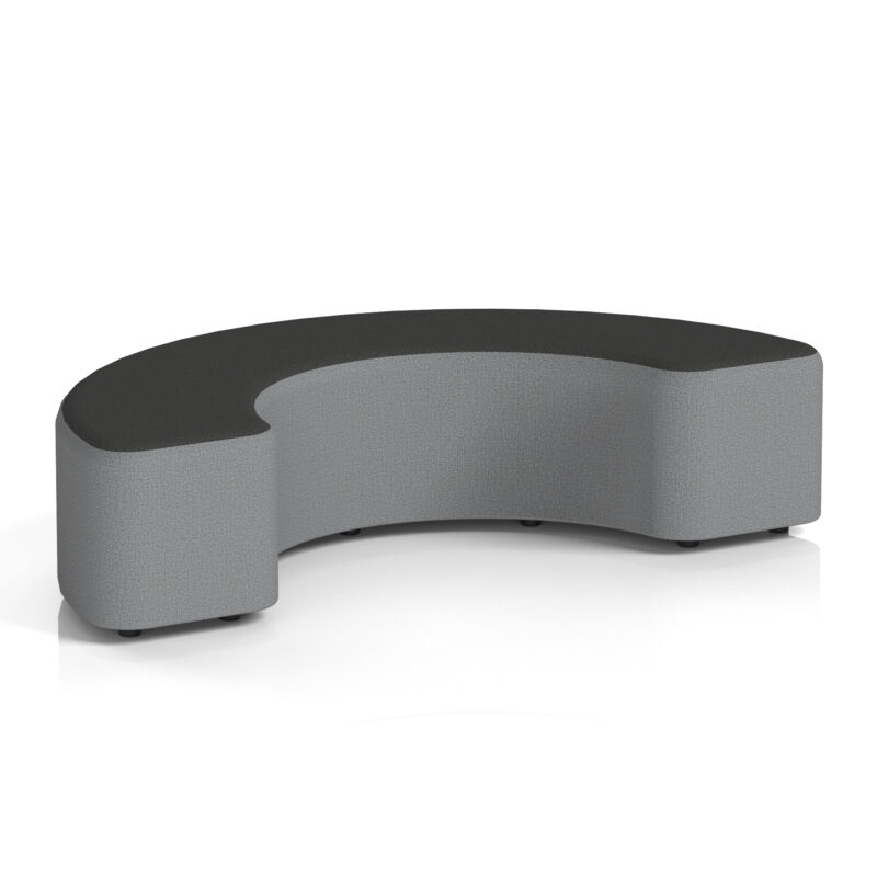 Harlestone Curved Stool in Two Tone - Image 59