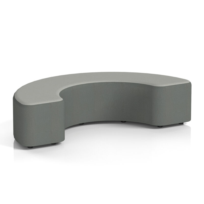 Harlestone Curved Stool in Two Tone - Image 62
