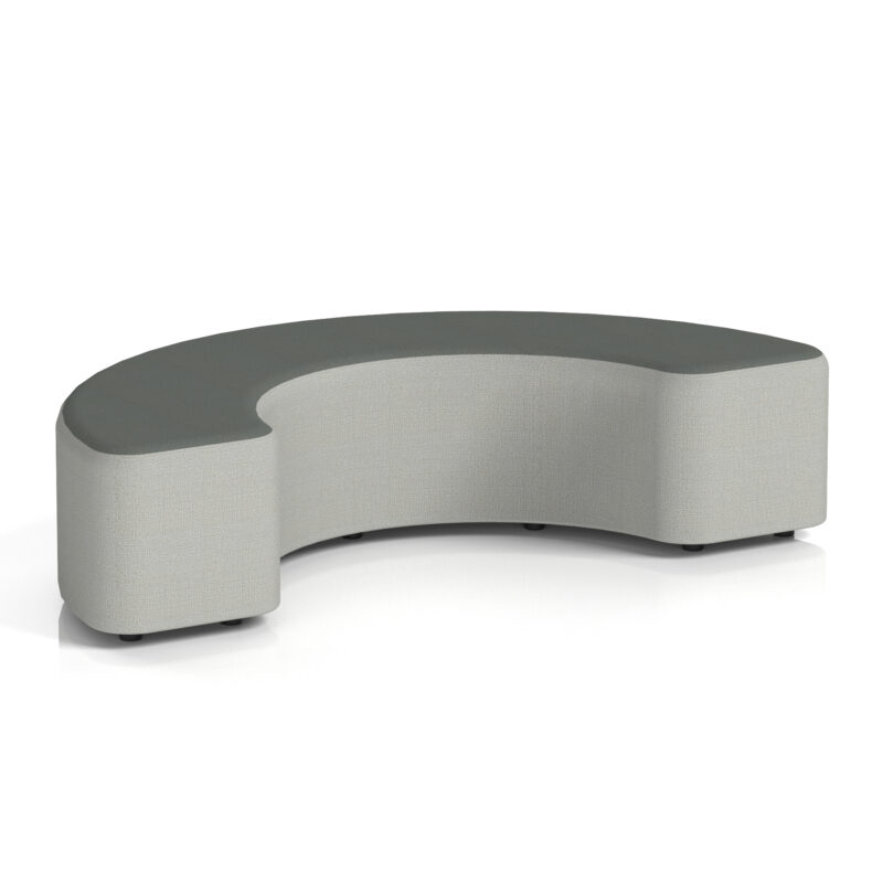 Harlestone Curved Stool in Two Tone - Image 64