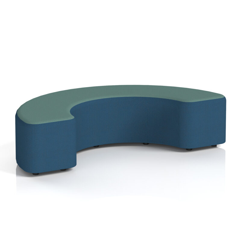 Harlestone Curved Stool in Two Tone - Image 65