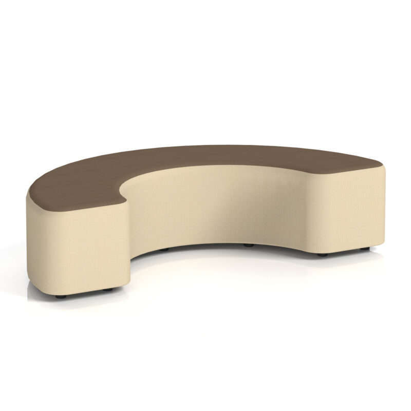 Harlestone Curved Stool in Two Tone - Image 66