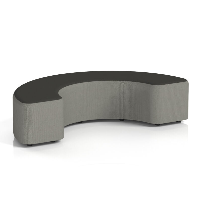 Harlestone Curved Stool in Two Tone - Image 68
