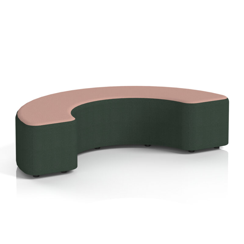 Harlestone Curved Stool in Two Tone - Image 69