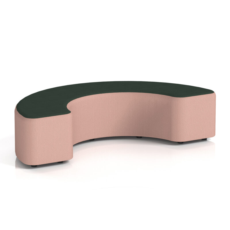 Harlestone Curved Stool in Two Tone - Image 70