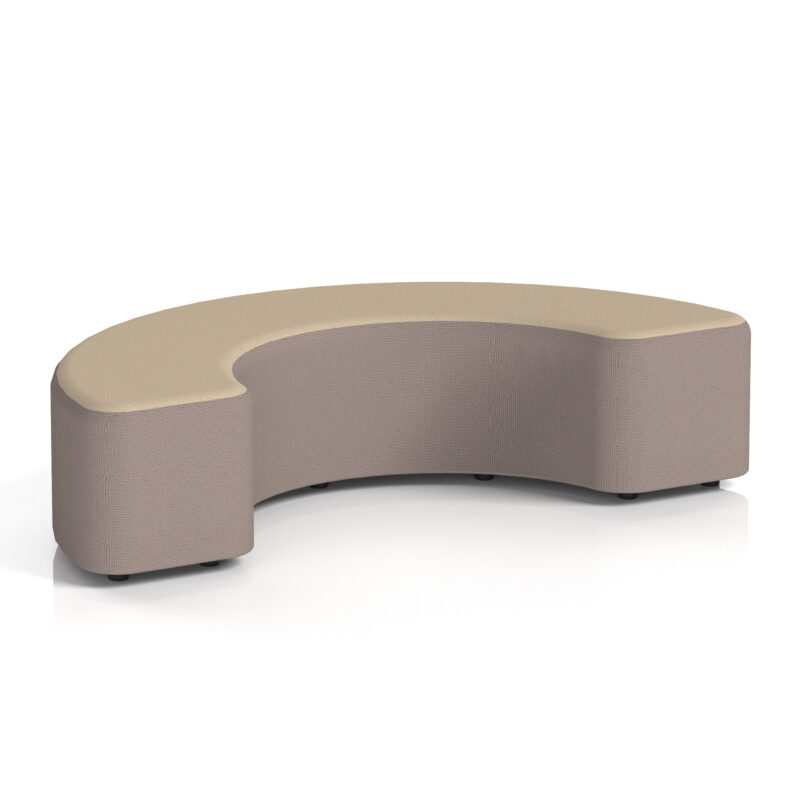 Harlestone Curved Stool in Two Tone - Image 72