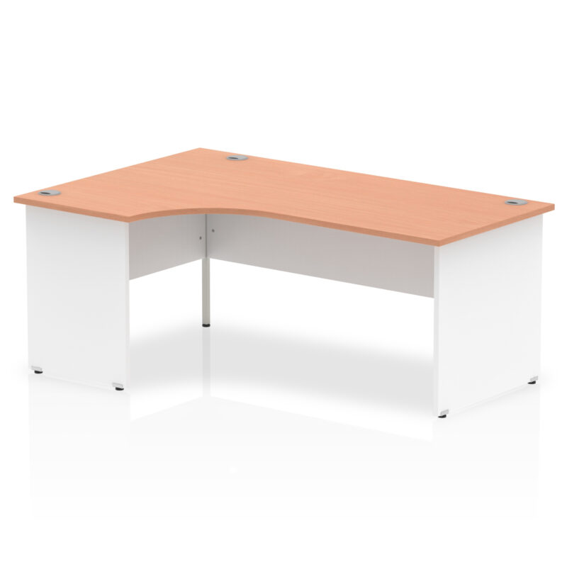 Impulse 1800mm Left Crescent Desk Panel End Leg - Image 2