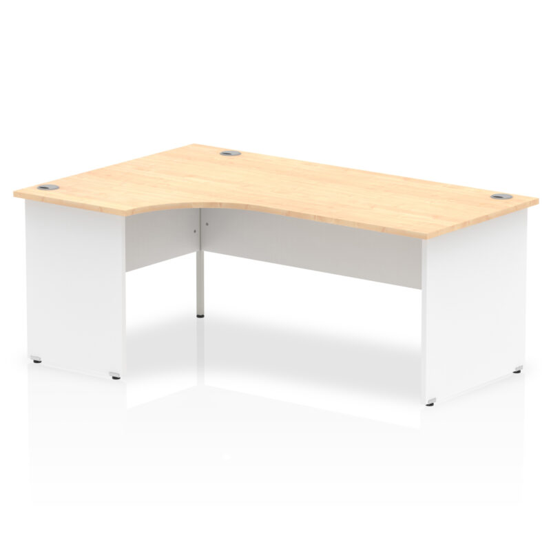 Impulse 1800mm Left Crescent Desk Panel End Leg - Image 6