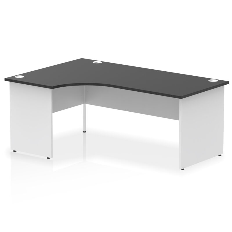 Impulse 1800mm Left Crescent Desk Panel End Leg - Image 13