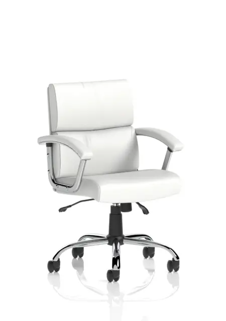 Desire Medium Back Leather Executive Office Chair with Arms