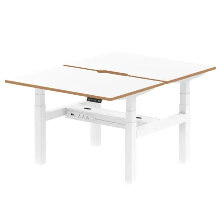 Oslo Air Back-to-Back Height Adjustable Bench Desk