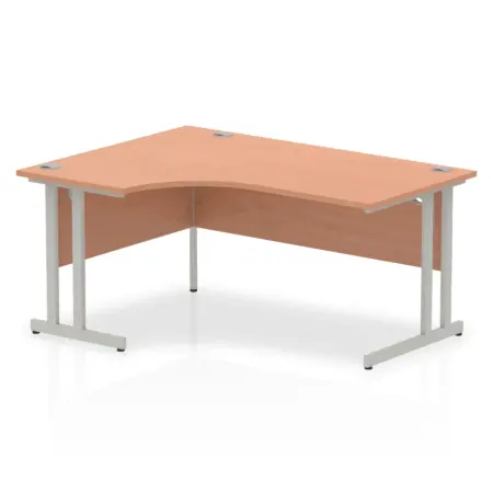 OE - Impulse 1600mm Left Crescent Desk Cantilever Leg