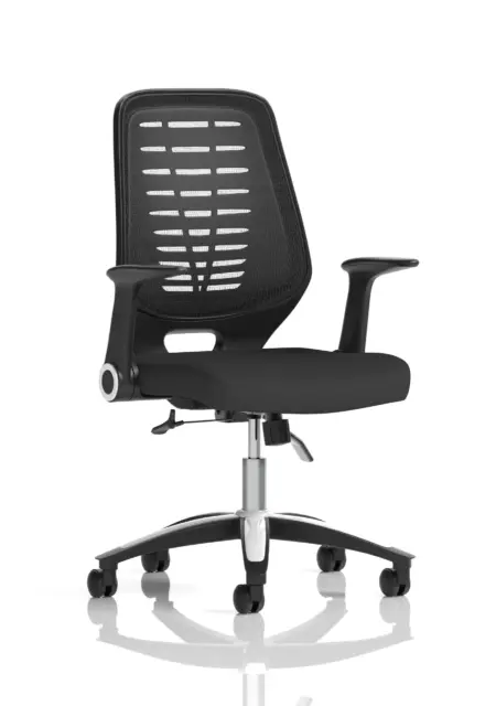 OE - Relay Medium Mesh Back Task Operator Office Chair with Arms